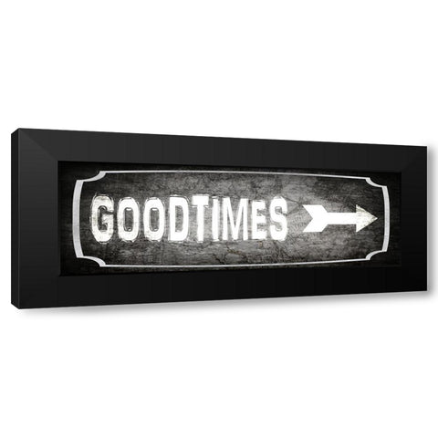 Good Times_ALT1 Black Modern Wood Framed Art Print with Double Matting by LightBoxJournal