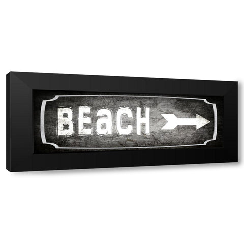 Good Times_Beach_ALT1 Black Modern Wood Framed Art Print with Double Matting by LightBoxJournal