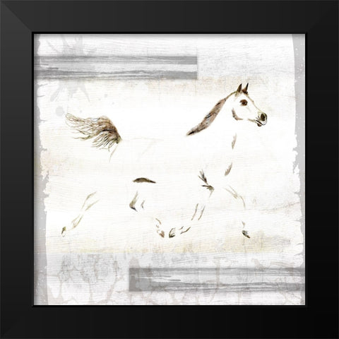 Bruno Black Modern Wood Framed Art Print by LightBoxJournal