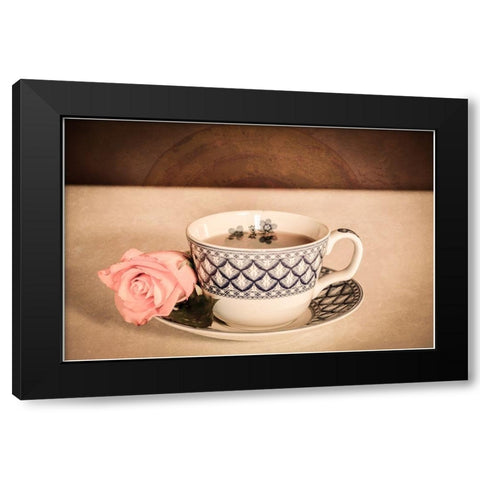 High Tea 1 Black Modern Wood Framed Art Print by LightBoxJournal