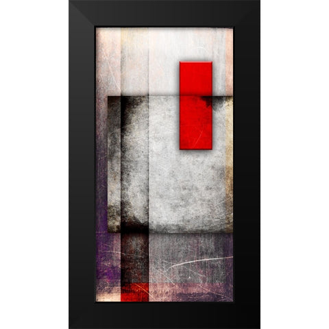 A 1 Black Modern Wood Framed Art Print by LightBoxJournal
