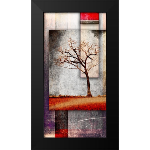 Cottonwood Tree Part 04 Black Modern Wood Framed Art Print by LightBoxJournal