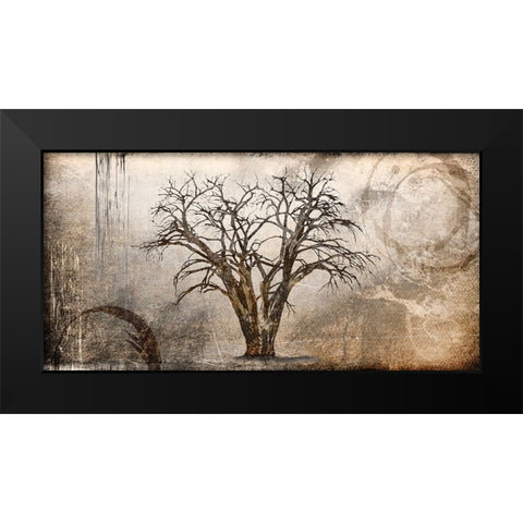 Cottonwood Tree Part 07 Black Modern Wood Framed Art Print by LightBoxJournal