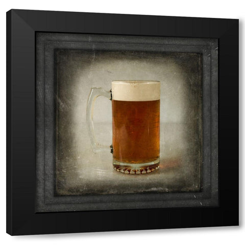 Dorm Room Pub Just Beer 2 Black Modern Wood Framed Art Print by LightBoxJournal