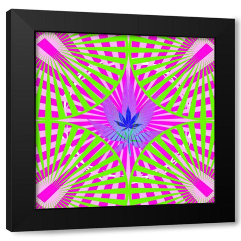 Pot 6 Black Light 5 Black Modern Wood Framed Art Print with Double Matting by LightBoxJournal