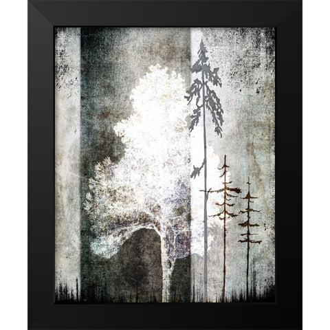 July Tree 2 Black Modern Wood Framed Art Print by LightBoxJournal