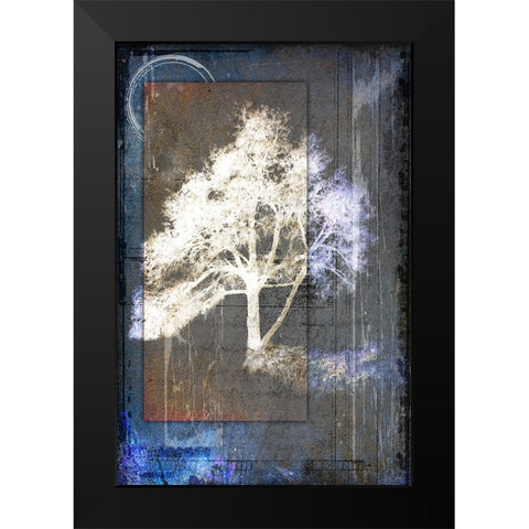 July Tree 5 Black Modern Wood Framed Art Print by LightBoxJournal