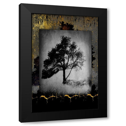 July Tree 6 Black Modern Wood Framed Art Print with Double Matting by LightBoxJournal