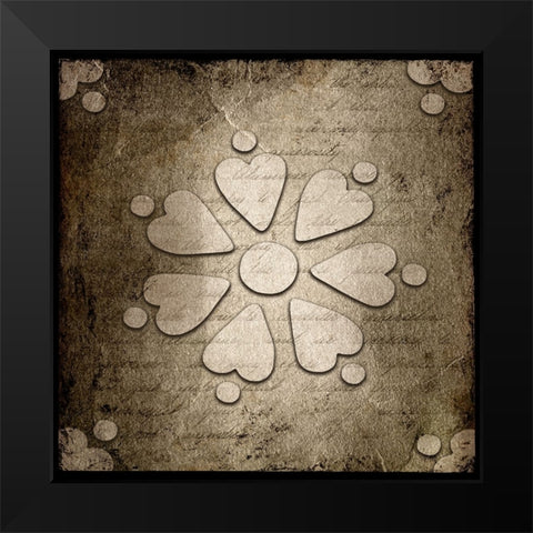 Decortive BK 1 Black Modern Wood Framed Art Print by LightBoxJournal