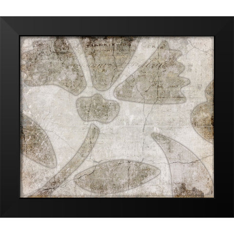 Decortive Pattern 5.2 Black Modern Wood Framed Art Print by LightBoxJournal