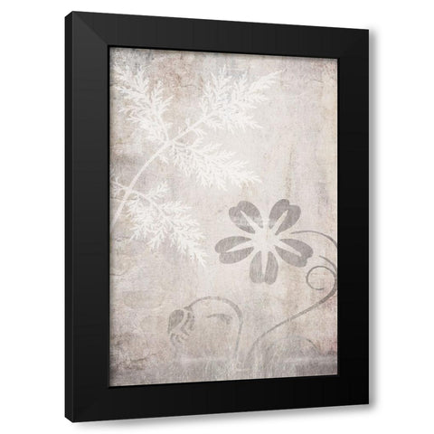 Decortive Pattern Black Modern Wood Framed Art Print with Double Matting by LightBoxJournal