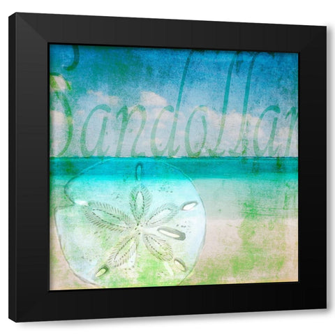 Sea 3 Black Modern Wood Framed Art Print with Double Matting by LightBoxJournal