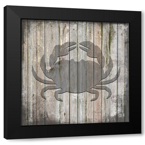 Country Sea V1 2 Black Modern Wood Framed Art Print by LightBoxJournal