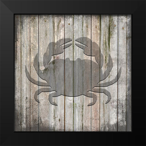 Country Sea V1 2 Black Modern Wood Framed Art Print by LightBoxJournal