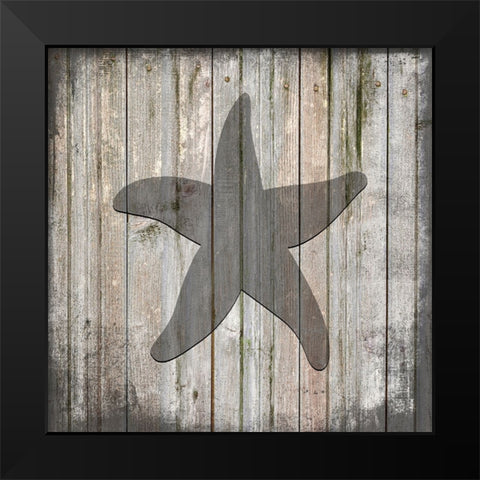 Country Sea V1 3 Black Modern Wood Framed Art Print by LightBoxJournal