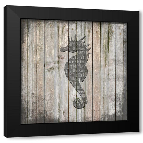 Country Sea V3 1 Black Modern Wood Framed Art Print with Double Matting by LightBoxJournal