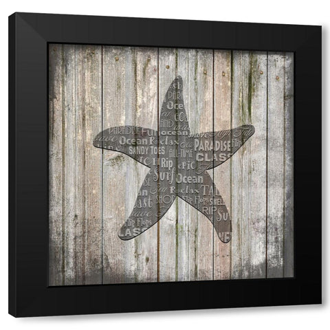 Country Sea V3 3 Black Modern Wood Framed Art Print with Double Matting by LightBoxJournal