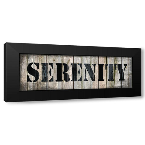 Country Sign 4 Black Modern Wood Framed Art Print with Double Matting by LightBoxJournal