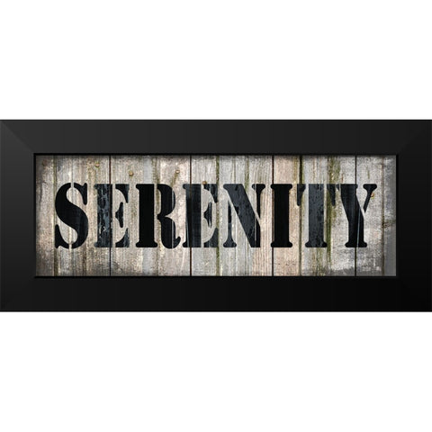 Country Sign 4 Black Modern Wood Framed Art Print by LightBoxJournal