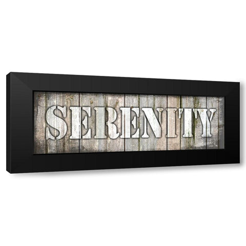 Country Sign V1 4 Black Modern Wood Framed Art Print by LightBoxJournal