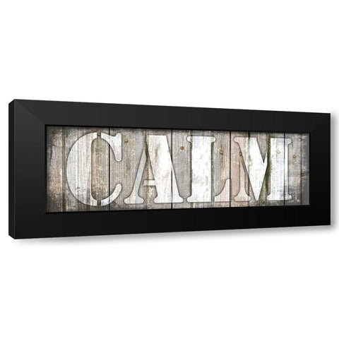 Country Sign V1 5 Black Modern Wood Framed Art Print by LightBoxJournal