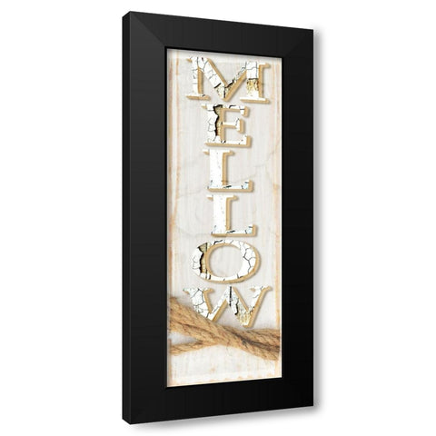 Country Wood Sign V2 2 Black Modern Wood Framed Art Print with Double Matting by LightBoxJournal