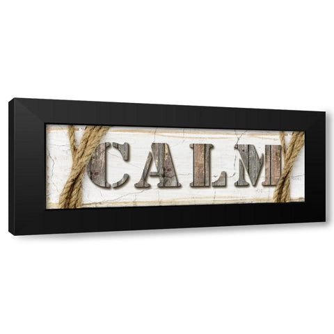 Country Wood Sign V3 2 Black Modern Wood Framed Art Print with Double Matting by LightBoxJournal