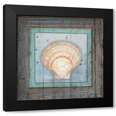 Framed Gypsy Sea V1 4 Black Modern Wood Framed Art Print with Double Matting by LightBoxJournal