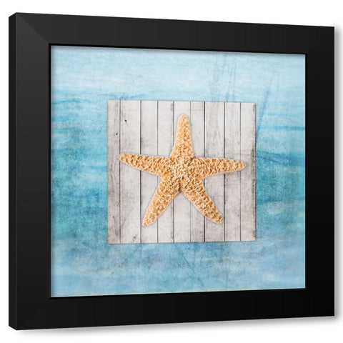 Framed Gypsy Sea V2 2 Black Modern Wood Framed Art Print with Double Matting by LightBoxJournal