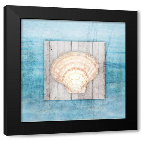 Framed Gypsy Sea V2 4 Black Modern Wood Framed Art Print with Double Matting by LightBoxJournal