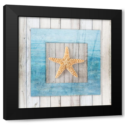 Framed Gypsy Sea V3 2 Black Modern Wood Framed Art Print with Double Matting by LightBoxJournal