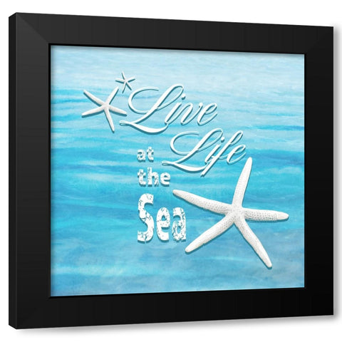 Free Gypsy Sea 1 Black Modern Wood Framed Art Print by LightBoxJournal