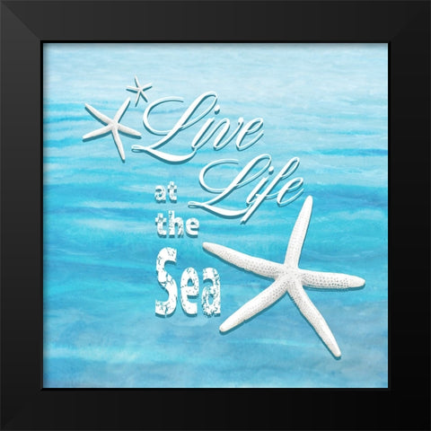 Free Gypsy Sea 1 Black Modern Wood Framed Art Print by LightBoxJournal