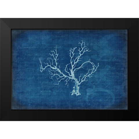 Gypsy Blue Cyanotype V1 Black Modern Wood Framed Art Print by LightBoxJournal