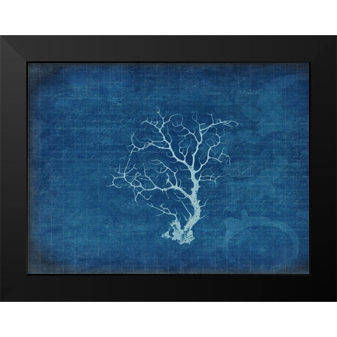 Gypsy Blue Cyanotype V2 Black Modern Wood Framed Art Print by LightBoxJournal