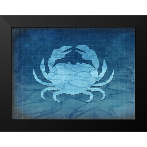 Gypsy Blue Cyanotype V4 Black Modern Wood Framed Art Print by LightBoxJournal