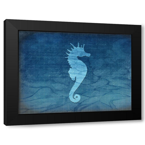Gypsy Blue Cyanotype V5 Black Modern Wood Framed Art Print by LightBoxJournal