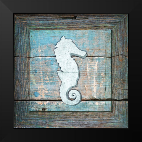 Gypsy Sea Blue Framed 2 Black Modern Wood Framed Art Print by LightBoxJournal