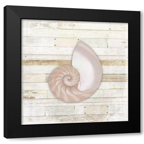 Gypsy Sea Coastal 3 Black Modern Wood Framed Art Print with Double Matting by LightBoxJournal