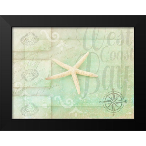 Gypsy Sea Green 3 Black Modern Wood Framed Art Print by LightBoxJournal