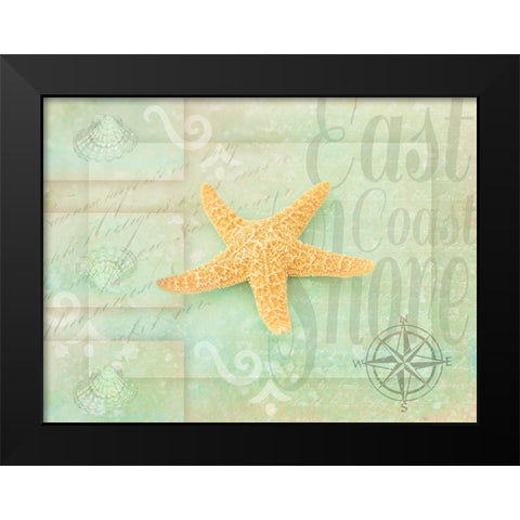 Gypsy Sea Green 4 Black Modern Wood Framed Art Print by LightBoxJournal