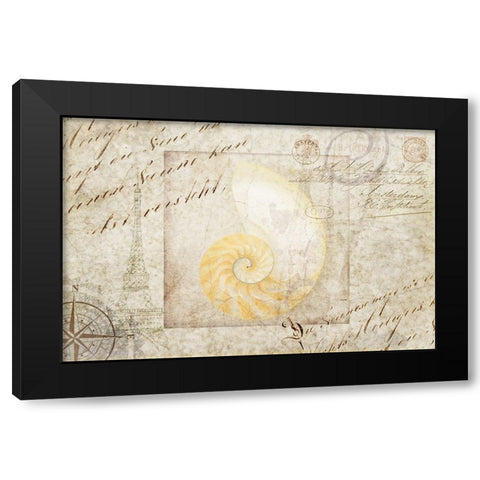 Gypsy Sea Returning Home V2 Black Modern Wood Framed Art Print with Double Matting by LightBoxJournal