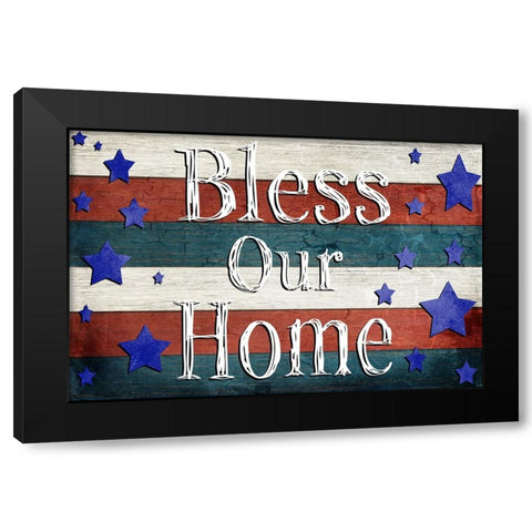American Freedom Collection 3 Black Modern Wood Framed Art Print by LightBoxJournal