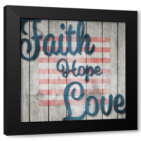 American Workshop Series 3 V4 Black Modern Wood Framed Art Print with Double Matting by LightBoxJournal
