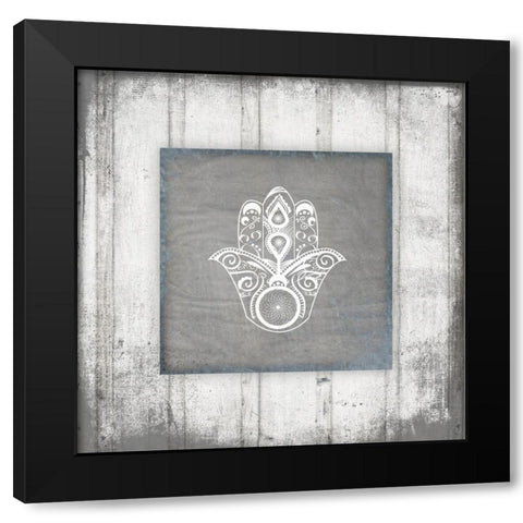 GypsyYoga V2 3 Black Modern Wood Framed Art Print with Double Matting by LightBoxJournal
