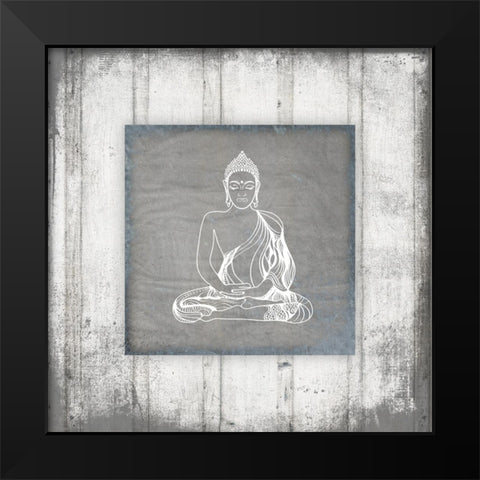GypsyYoga V3 Black Modern Wood Framed Art Print by LightBoxJournal