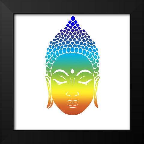 YogaV1 2 Black Modern Wood Framed Art Print by LightBoxJournal