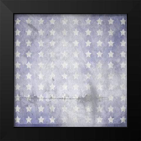 American Born Free Sign Collection V6 Black Modern Wood Framed Art Print by LightBoxJournal