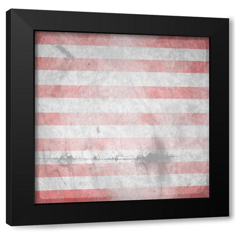 American Born Free Sign Collection V8 Black Modern Wood Framed Art Print by LightBoxJournal