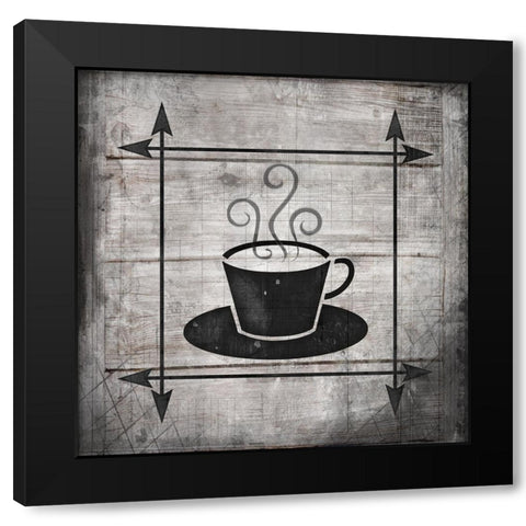 FarmFreshRiseWithTheChickens V10 Black Modern Wood Framed Art Print by LightBoxJournal